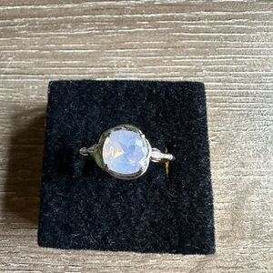 Elegant Silver iridescent 925 Ring size 10